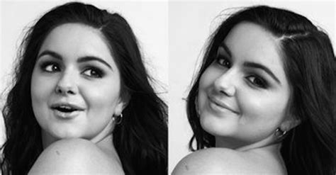 ariel winter in the nude|Ariel Winter poses in unretouched topless photo and discusses .